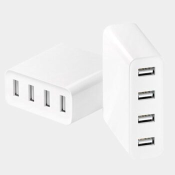 بررسی و قیمت خرید آداپتور شارژر USB شیائومی با ۴ پورت