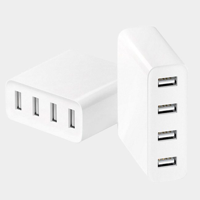 Xiaomi-mi-USB-charger-4-port-xiaomicity بررسی و قیمت خرید آداپتور شارژر USB شیائومی با ۴ پورت