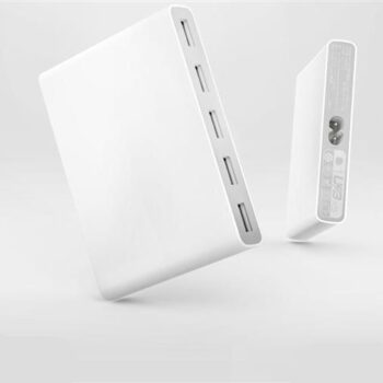 خرید و قیمت آداپتور شارژر ۵ پورت&zwnj; USB شیائومی