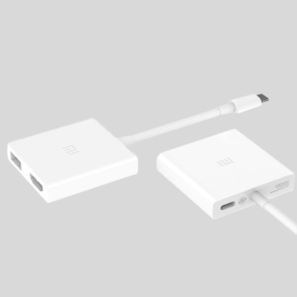 HDMI-to-USB-Type-C-Xiaomi-City-1 مشخصات و قیمت خرید مبدل Type-C به USB HDMI شیائومی ZJQ01TM