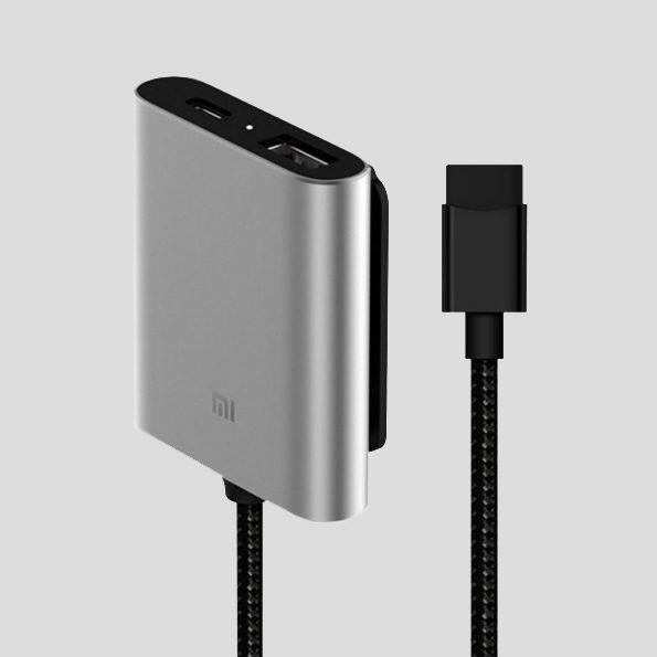xiaomi-usb-extender1-xiaomicity-1 توسعه دهنده شارژر خودرو شیائومی مدل CCPJ01ZM - Image 1