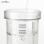 ابعاد بطری قابل حمل مخلوط کن pinlo مدل Ym-B05-02