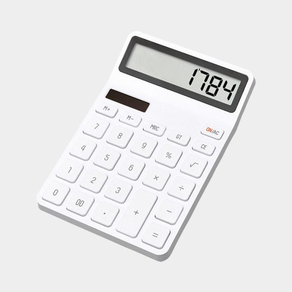 xiaomi-LEMO-Lemai-Desktop-calculator-White-xiaomicity-1 ماشین حساب شیائومی مدل Lemo - Image 1