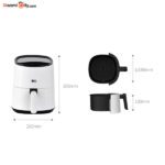 دستگاه هواپز بدون روغن شیائومی K505w