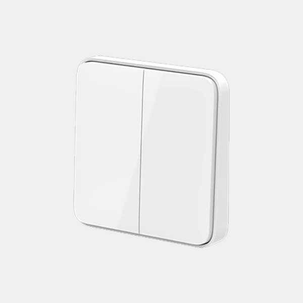 xiaomi-double-light-switch-02cm-xiaomicity-1 مشخصات و قیمت خرید کلید دو پل شیائومی dhkg02cm
