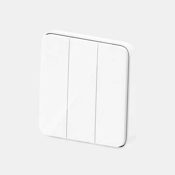 xiaomi-triple-light-switch-03cm-xiaomicity-1 مشخصات و قیمت خرید کلید سه پل شیائومی dhkg03cm