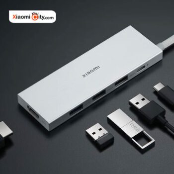 قیمت هاب 5 پورت شیائومی تایپ C مدل xmds05ym
